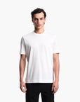 Emporio Armani Regular Fit Cotton Asv T-Shirt With Intarsia Logo | LEVISONS