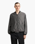 Emporio Armani Bomber Jacket With Eagle Check Motif | LEVISONS