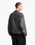 Emporio Armani Bomber Jacket With Eagle Check Motif | LEVISONS