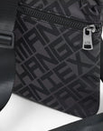 Armani Exchange All Over Logo Crossbody Back With Adjustable Strap | LEVISONS
