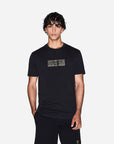 Armani Exchange Regular Fit Cotton Crewneck T-Shirt With Central Gold Branding | LEVISONS