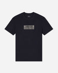 Armani Exchange Regular Fit Cotton Crewneck T-Shirt With Central Gold Branding | LEVISONS