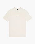 Armani Exchange White Edition Slim Fit Cotton Crewneck T-Shirt With Central Logo Patch | LEVISONS