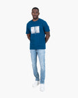 BOSS Green Cotton-Jersey T-Shirt With Artwork | LEVISONS