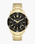 Armani Exchange Gold Stainless Steel Round Watch | LEVISONS