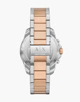 Armani Exchange 2-Tone Stainless Steel Round Watch | LEVISONS