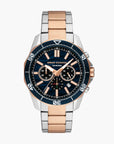 Armani Exchange 2-Tone Stainless Steel Round Watch | LEVISONS