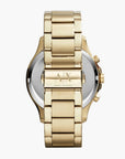 Armani Exchange Black Stainless Steel Round Watch | LEVISONS