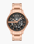 Armani Exchange Rose Gold Stainless Steel Round Watch | LEVISONS