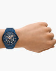 Armani Exchange Blue Stainless Steel Round Watch | LEVISONS