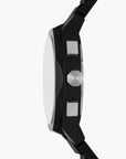 Armani Exchange Black Nylon Round Watch | LEVISONS