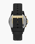 Armani Exchange 2-Tone Silicone Round Watch | LEVISONS