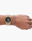 Armani Exchange 2-Tone Stainless Steel Round Watch | LEVISONS