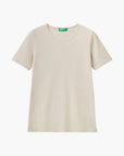 United Colors Of Benetton Long Fiber Cotton T-Shirt | LEVISONS