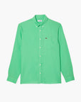 Lacoste Regular Fit Linen Shirt | LEVISONS