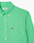 Lacoste Regular Fit Linen Shirt | LEVISONS