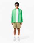 Lacoste Regular Fit Linen Shirt | LEVISONS