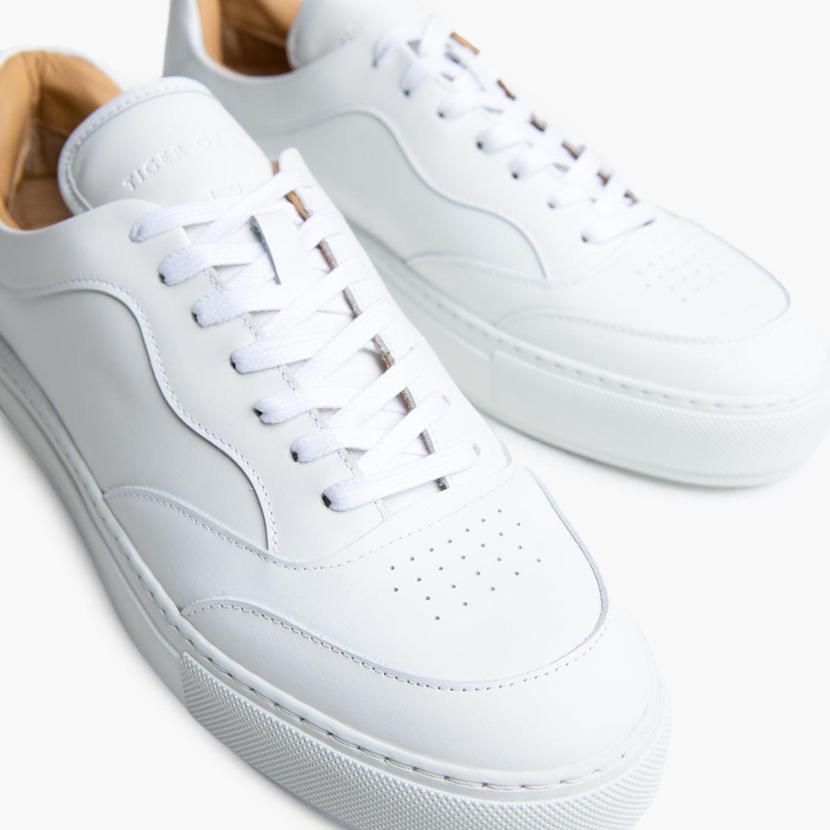 Leather Shoes Tiger Of Sweden White Sneakers Salas Classic Leather