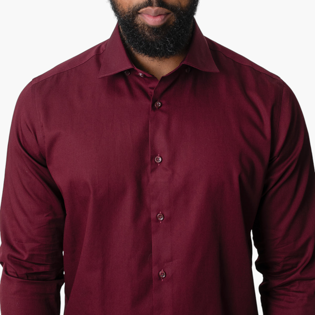 maroon colour plain shirt