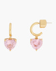 Kate Spade Heart Huggies | LEVISONS