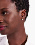 Kate Spade My Love Heart Studs | LEVISONS