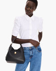 Kate Spade Deco Pebbled Leather Crossbody Tote | LEVISONS