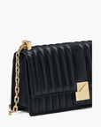 Kate Spade Deco Quilted Leather Mini Flap Chain Crossbody | LEVISONS