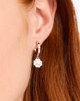 Kate Spade Heritage Bloom Huggie Drop Earrings | LEVISONS