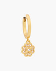 Kate Spade Heritage Bloom Huggie Drop Earrings | LEVISONS