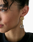 Kate Spade Interlock Linear Earrings | LEVISONS