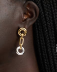Kate Spade Interlock Linear Earrings | LEVISONS