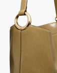 Kate Spade Halo Glazed Leather Large Bucket Bag | LEVISONS