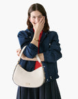 Kate Spade Liv Pebbled Leather Convertible Shoulder | LEVISONS
