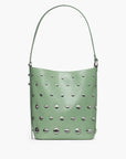 Kate Spade Halo Studded Fine Grain Leather Bucket | LEVISONS