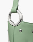 Kate Spade Halo Studded Fine Grain Leather Bucket | LEVISONS