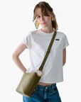 Kate Spade Halo Glazed Leather Mini Bucket Bag | LEVISONS