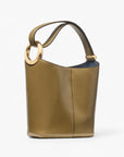 Kate Spade Halo Glazed Leather Mini Bucket Bag | LEVISONS