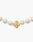 Kate Spade Spade Flower Pearl Short Necklace | LEVISONS