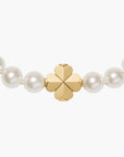 Kate Spade Spade Flower Pearl Bracelet | LEVISONS