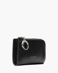 Kate Spade Halo Fine Grain Leather Small Slim Bifold Wallet | LEVISONS