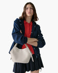 Kate Spade Deco Fine Grain Leather Small Tulip Tote | LEVISONS