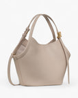 Kate Spade Deco Fine Grain Leather Small Tulip Tote | LEVISONS