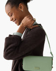 Kate Spade Liv Crinkle Patent Shoulder Bag | LEVISONS