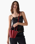 Kate Spade The Patent Spade Flower Bucket Bag | LEVISONS