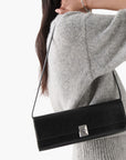 Kate Spade Deco Glazed Leather Soft Mini Shoulder | LEVISONS
