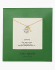 Kate Spade Love Ya Carded Pendant | LEVISONS