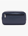 Longchamp Le Foulonne Toiletry Case Navy | LEVISONS