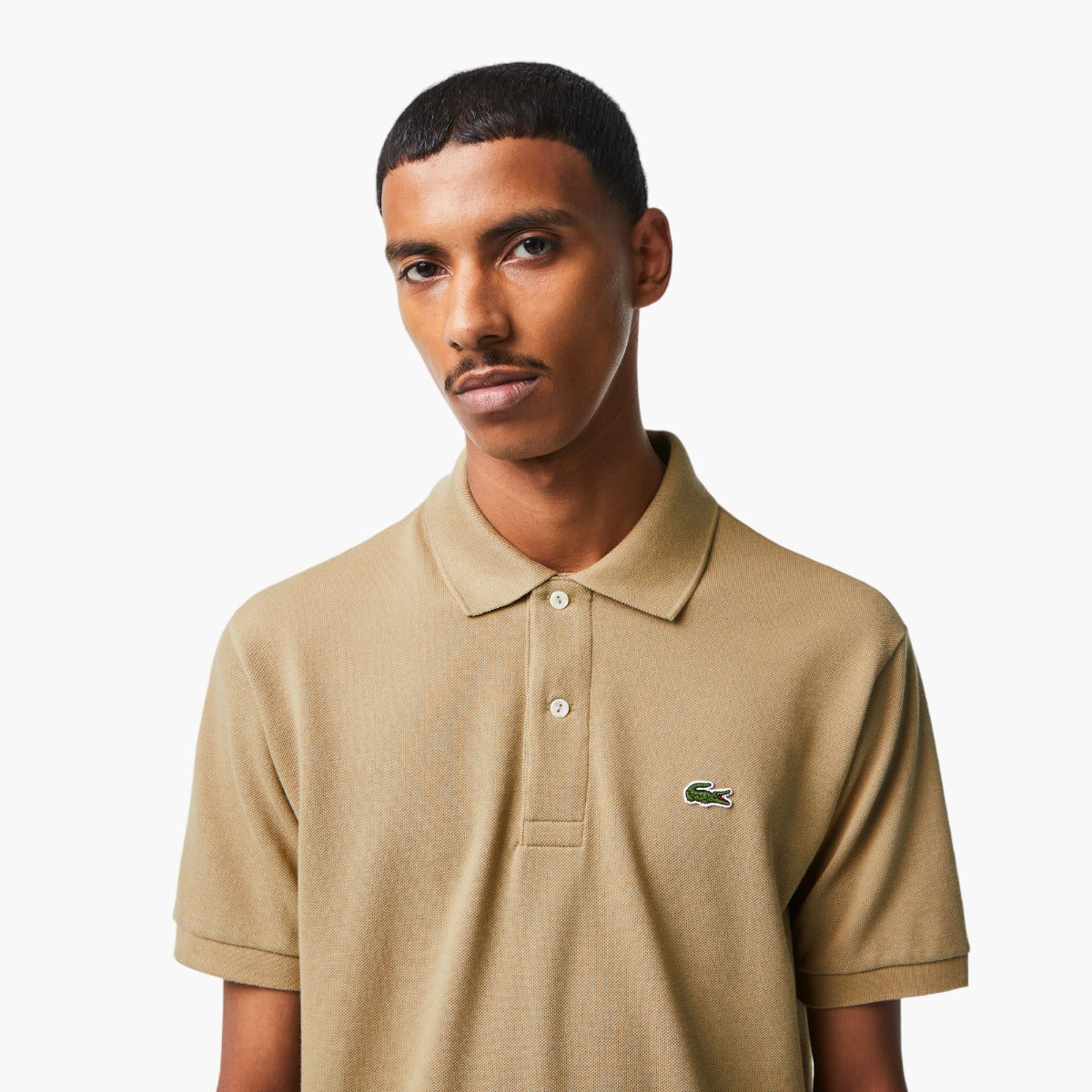Lacoste Clothing Tan Lacoste Shirt Classic Fit Polo Shirt – Levisons