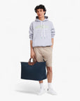 Longchamp Le Pliage Original Travel Bag Navy | LEVISONS