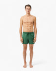 Lacoste Lightweight Monochrome Swim Trunks | LEVISONS